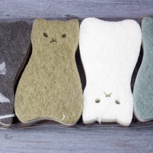 spugnette gatti stoviglie