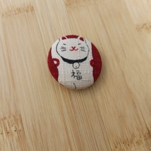 Alternative view of Elastici fermacapelli - maneki neko portafortuna