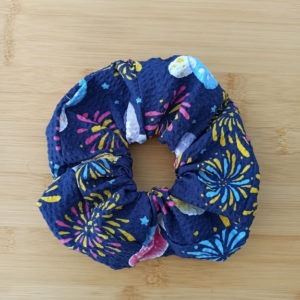 Alternative view of Scrunchie hanabi - fuochi d'artificio