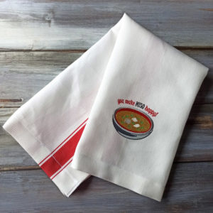 strofinaccio cucina giapponese canovaccio zuppa di miso